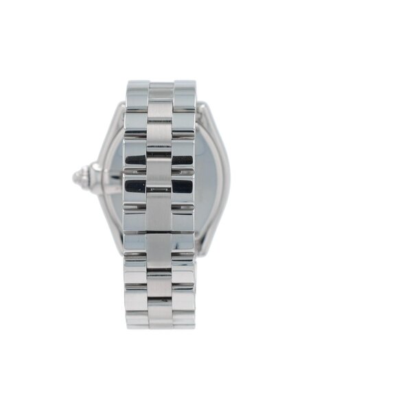 Cartier Roadster Quartz Stainless 31mm Silver Sunburst Guilloché Watch 2675 main image 4